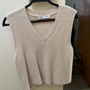 Zara knit vest